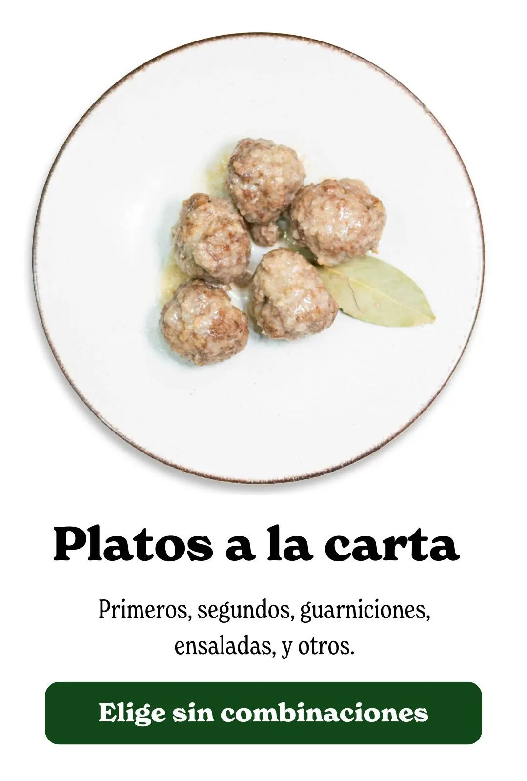 Platos a la carta