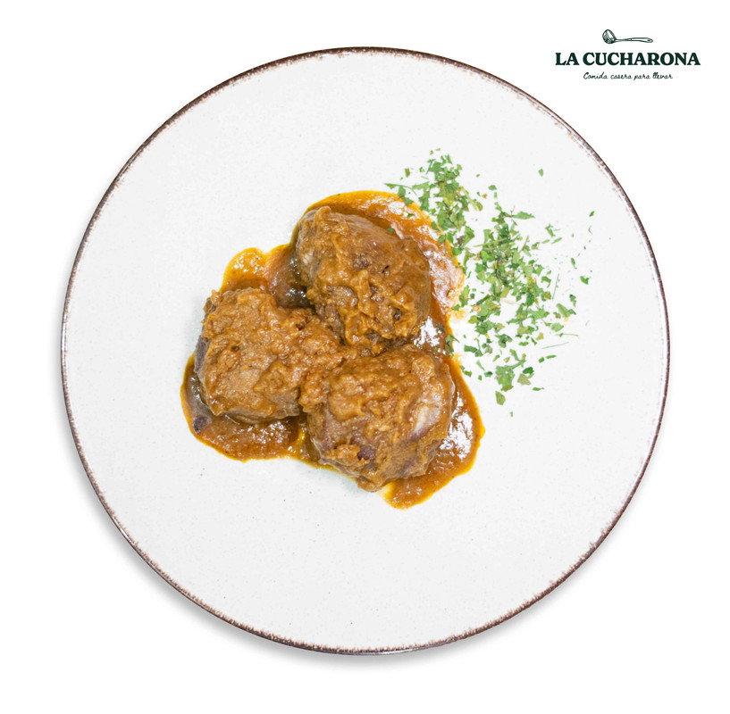 Carrillera de cerdo al vino tinto - 250 gr